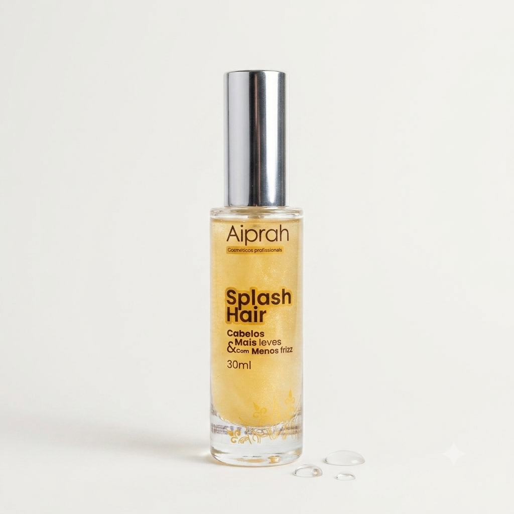 Perfume Capilar Profissional Aiprah Brilho e Fragrância Duradoura de 30 ML